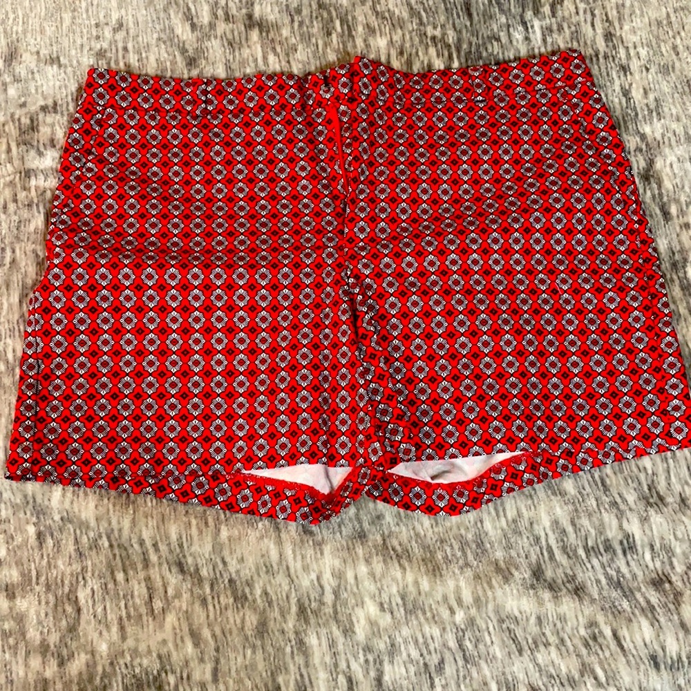 Banana Republic Tailored Red Shorts 5 in inseam